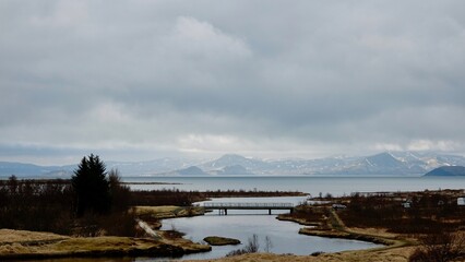 Island, Landschaften in Zentral Island
