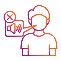 Inability To Speak Icon