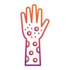 Skin Rash Icon
