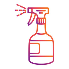 Cleaning Spray Icon