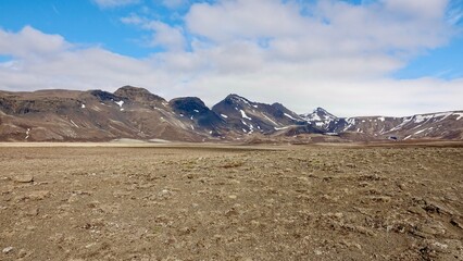 Island, Landschaften in Zentral Island