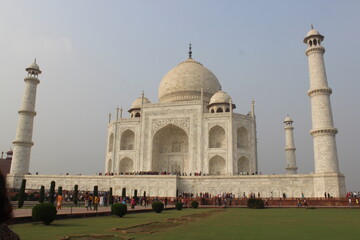 Fototapeta na wymiar Taj Mahal. Seven Wonders of World.