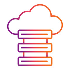 Cloud Server Icon