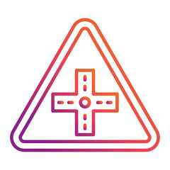 Cross Road Icon