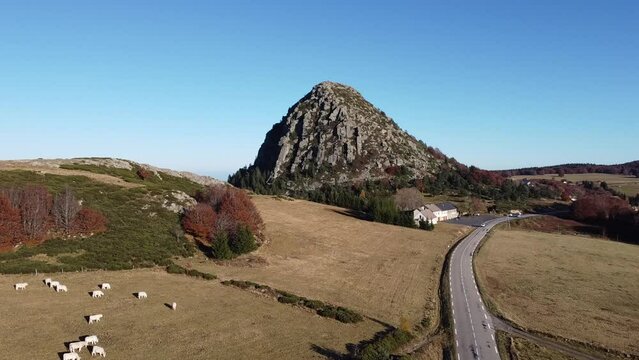 Mont Gerbier de Jonc, Ard&egrave;che, Auvergne-Rh&ocirc;ne-Alpes.
Sources de la Loire.