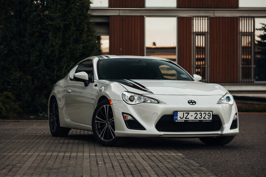 Scion FR-S at the parking of modern business centre