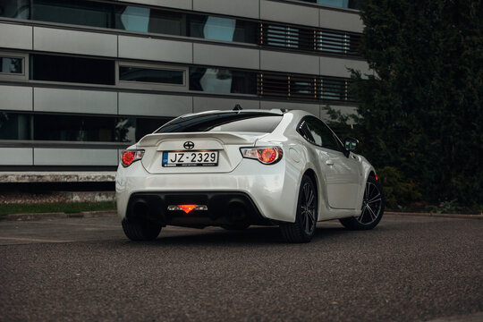 Scion FR-S at the parking of modern business centre