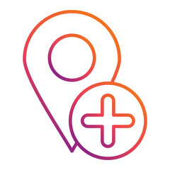 Hospital Location Icon