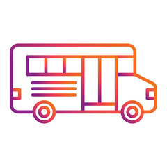 School Bus Icon