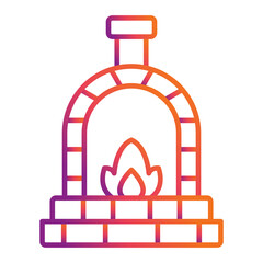 Stone oven Icon