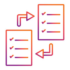 Obraz premium File transfer Icon