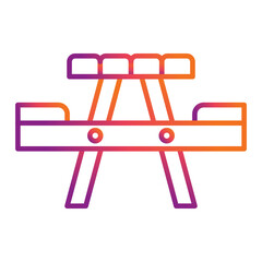 Picnic Table Icon