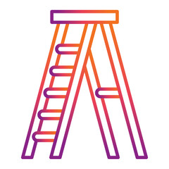 Wooden Ladder Icon