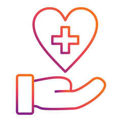 Fototapeta premium Healthy Icon