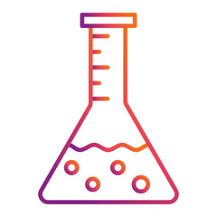 Flask with liquid Icon