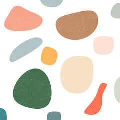 Botanical wall art vector set. boho Foliage line art drawing with abstract shape. Abstract Plant Art design for print, cover, wallpaper, Minimal and natural wall art 2