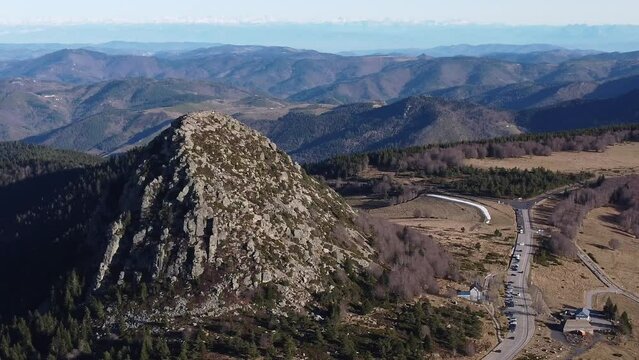 Mont Gerbier de Jonc, Ard&egrave;che, Auvergne-Rh&ocirc;ne-Alpes.
Sources de la Loire.