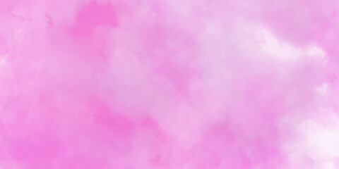 Pink background with space pink Sky with white cloud and clear abstract. Beautiful air sunlight with clound scape colorful. Blackdrop for wallpaper backdrop background.