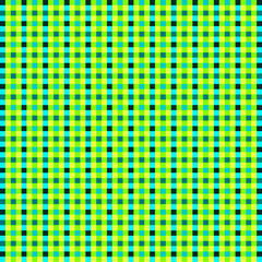 The fabric pattern uses squares arranged on top of each other to set a beautiful contrasting color.