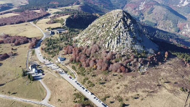 Mont Gerbier de Jonc, Ard&egrave;che, Auvergne-Rh&ocirc;ne-Alpes.
Sources de la Loire.