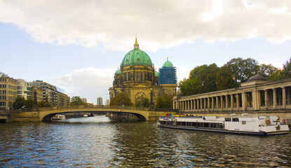 Berlin Cathedral on the Museum Island in Mitte in Berlin	