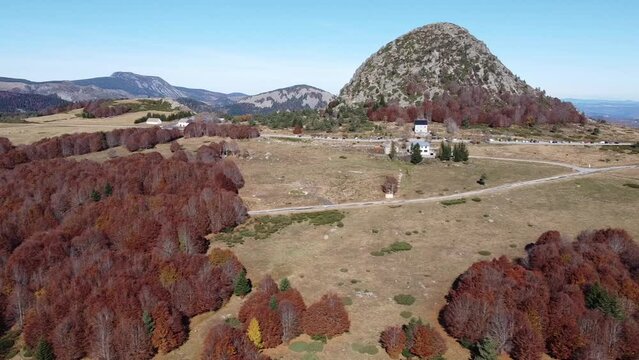 Mont Gerbier de Jonc, Ard&egrave;che, Auvergne-Rh&ocirc;ne-Alpes.
Sources de la Loire.