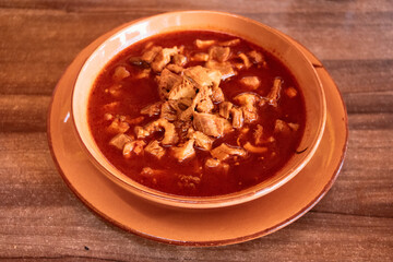 Plato de menudo 
