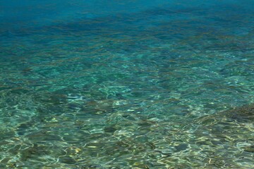 Fototapeta na wymiar Seawater in Croatia
