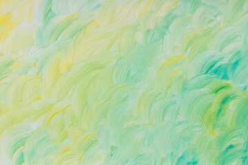 green and yellow painted watercolor background texture