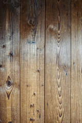 Dark wooden boards as a background. Photo taken in an 18th century castle