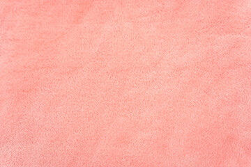 Peachy pink terry fabric texture bg - obrazy, fototapety, plakaty