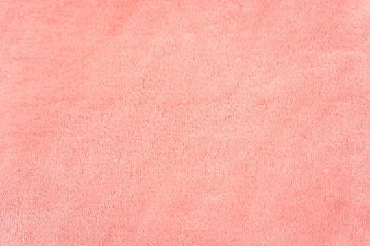 Peachy pink terry fabric texture bg