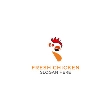 Roosters logo icon design vector 