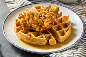 Homemade Chicken and Waffles