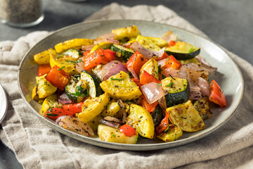 Homemade Roasted Summer Vegetables