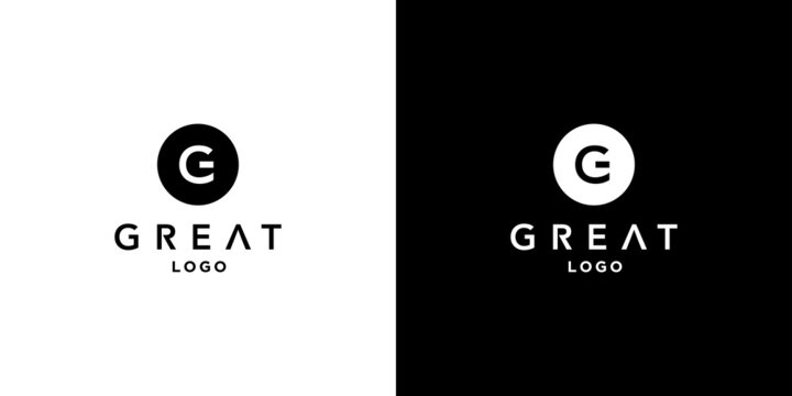 Modern and elegant letter G initials logo design