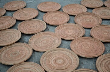 Clay plates, Ninh Binh, Vietnam