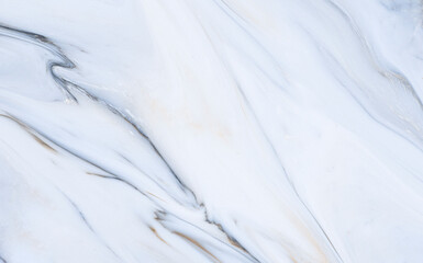 Marble rock texture blue ink pattern liquid swirl paint white dark that is Illustration background for do ceramic counter tile silver gray that is abstract waves skin wall luxurious art ideas concept.