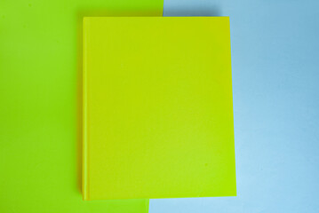 Book over background - closeup detail