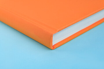 Book over background - closeup detail