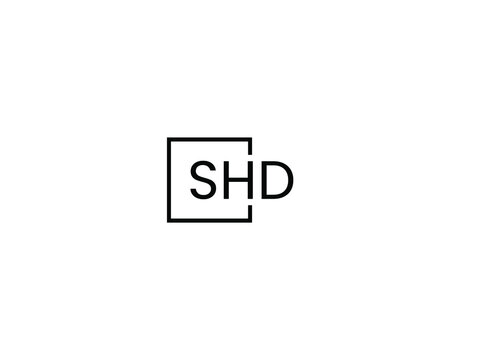 SHD Letter Initial Logo Design Vector Illustration