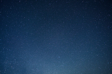Beautiful bright starry sky. Night sky background.