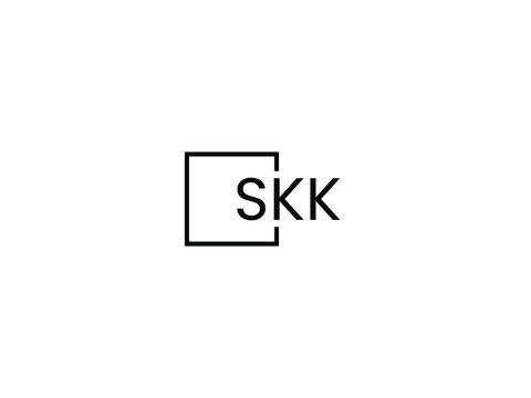 SKK Letter Initial Logo Design Vector Illustration