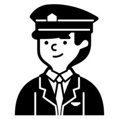 postman line icon