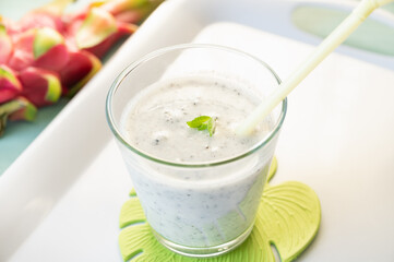 ドラゴンフルーツのスムージー