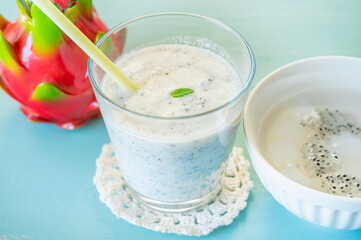 ドラゴンフルーツのスムージー