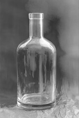 empty glass bottle