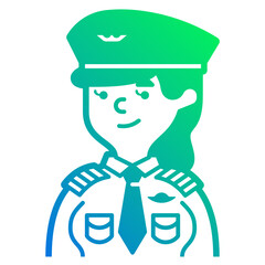 pilot line icon