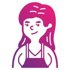 hairdressers line icon