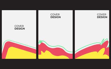 book cover design templates, brochures, annual reports, posters, magazines, flyers, banners easy to use